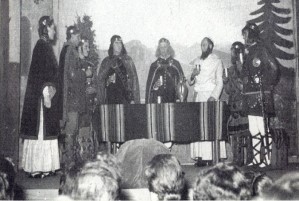 Theaterfreunde Barweiler - Aufführung des Stücks "Frau Pilatus", 1956