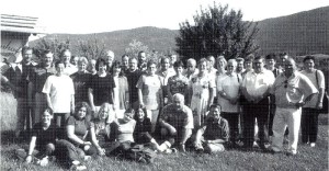 Theaterfreunde Barweiler - Gruppenfoto der Vereinstour im Jahr 2000